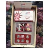 2005 silver proof set