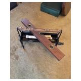 Level and iron piece