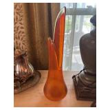 Orange vase