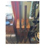 Wood skis