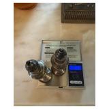 Sterling shakers 70.5 grams not weighted