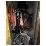 Contents of hall closet