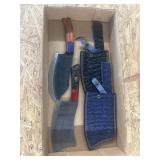 2 butcher knives