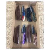 4 handmade knives