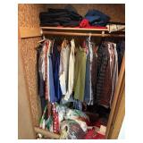 Contents of closet