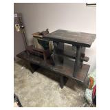 Wood benches