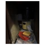Contents of cabinet