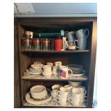 Contents of cabinet