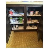 Contents of cabinet