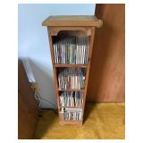 Shelf with CDs