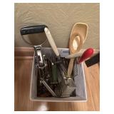 Vintage kitchen utencils