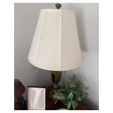 Pair of gold lamps