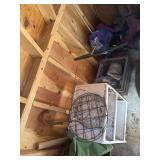Assorted lot with push mower