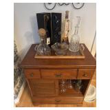 Contents of cabinet
