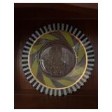 Makenzie Childs dish signed