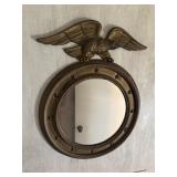 Brass federal eagle mirror