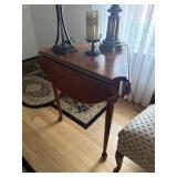 Harden cherry drop leaf side table