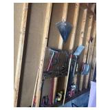 Tools on wall
