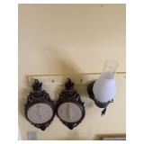 Wall decor and light