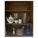 Contents of cabinet