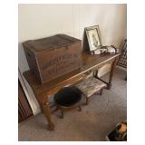 Sofa table and runner