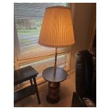 Vintage freestanding eagle table lamp