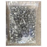 400pc 1/2 galvanized nuts