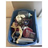 Tote with contents
