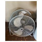 2 floor fans