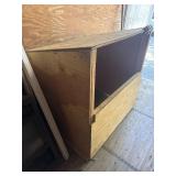 Custom made wood chipped box for jd gator