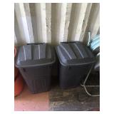 Trash cans