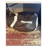 Vintage football bean bag chair