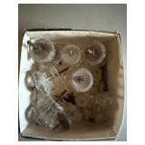 Large glass knobs