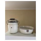 Enamelware one marked lisk