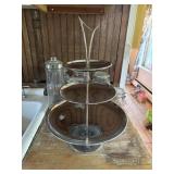 Kromex 3 tier tray