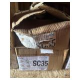 2 boxes angle brackets