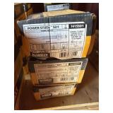 3 boxes 3-3/4 power stud retail $30 per box