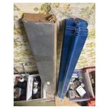 Heated floor transfer strips