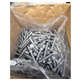 1/2 x4 in carriage bolts 1 box
