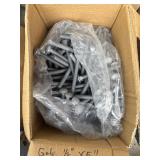 1/2 x 5in galvanized approx .150 pcs