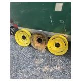 John Deere tractor rims 15in