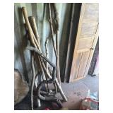 Wood for walking sticks
