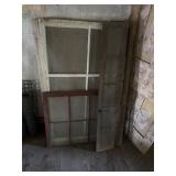 Wood framed windows