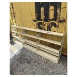 Metal shelving