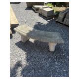 Concrete bench
