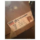 39 joist hangers 2x12