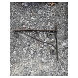 Iron sign bracket