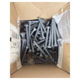 1/2 x 5 in galvanized bolts 68pc