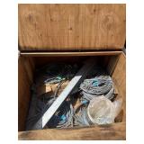 Pallet full of hurricane straps ,cables over 25k