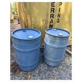 Plastic barrels